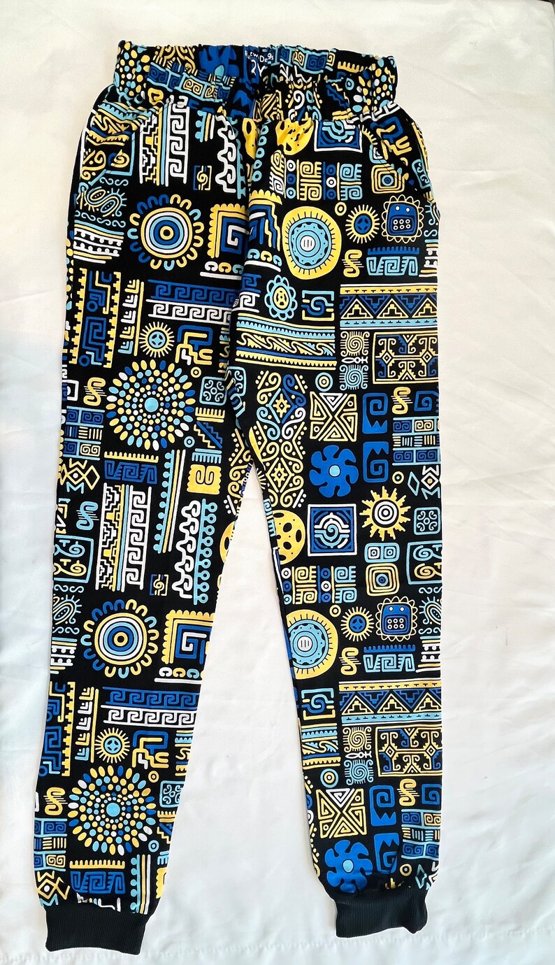 African print pants for the entire family